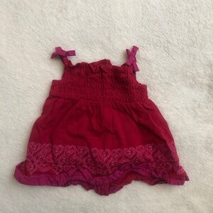 American girl doll red sun dress.